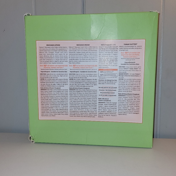 PALMER'S COCOA BUTTER COMPLETE STRETCH MARK CARE SET BRAND NEW - Picture 2 of 2